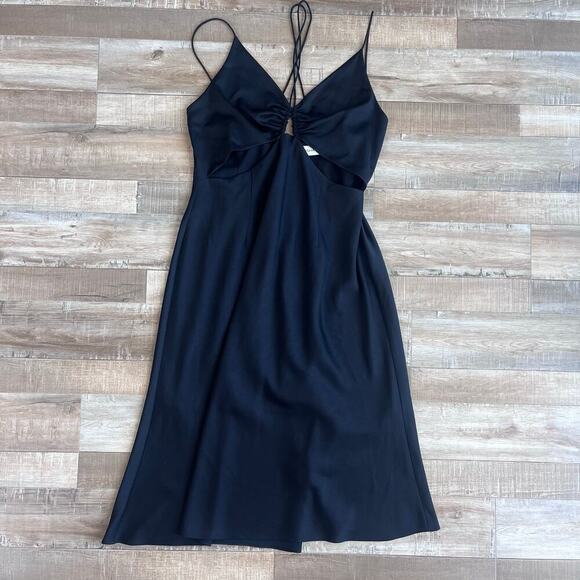 MISHA COLLECTION Dresses & Skirts - MISHA Lupita Cutout Midi Dress - Black - Size 12